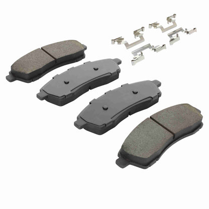 Quality-Built Black Series Semi-Metallic Brake Pads 1003-0757M