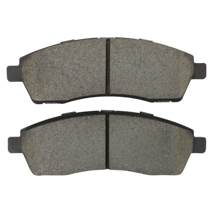 Quality-Built Black Series Semi-Metallic Brake Pads 1003-0757M