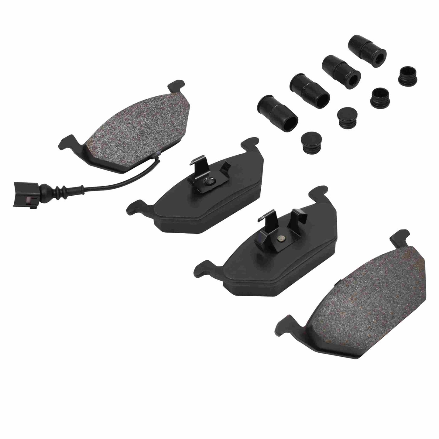 Quality-Built Black Series Semi-Metallic Brake Pads 1003-0768AM