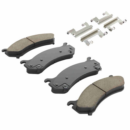 Quality-Built Black Series Semi-Metallic Brake Pads 1003-0785M
