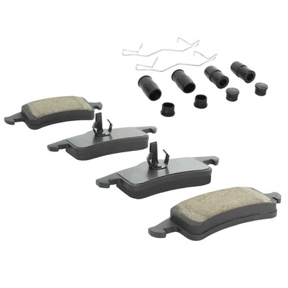Quality-Built Black Series Ceramic Brake Pads 1003-0791C