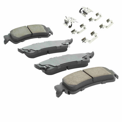 Quality-Built Black Series Ceramic Brake Pads 1003-0792C