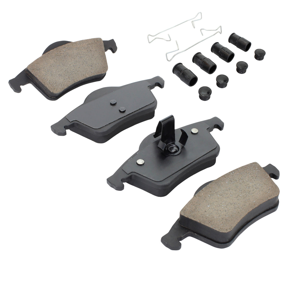 Quality-Built Black Series Semi-Metallic Brake Pads 1003-0795M