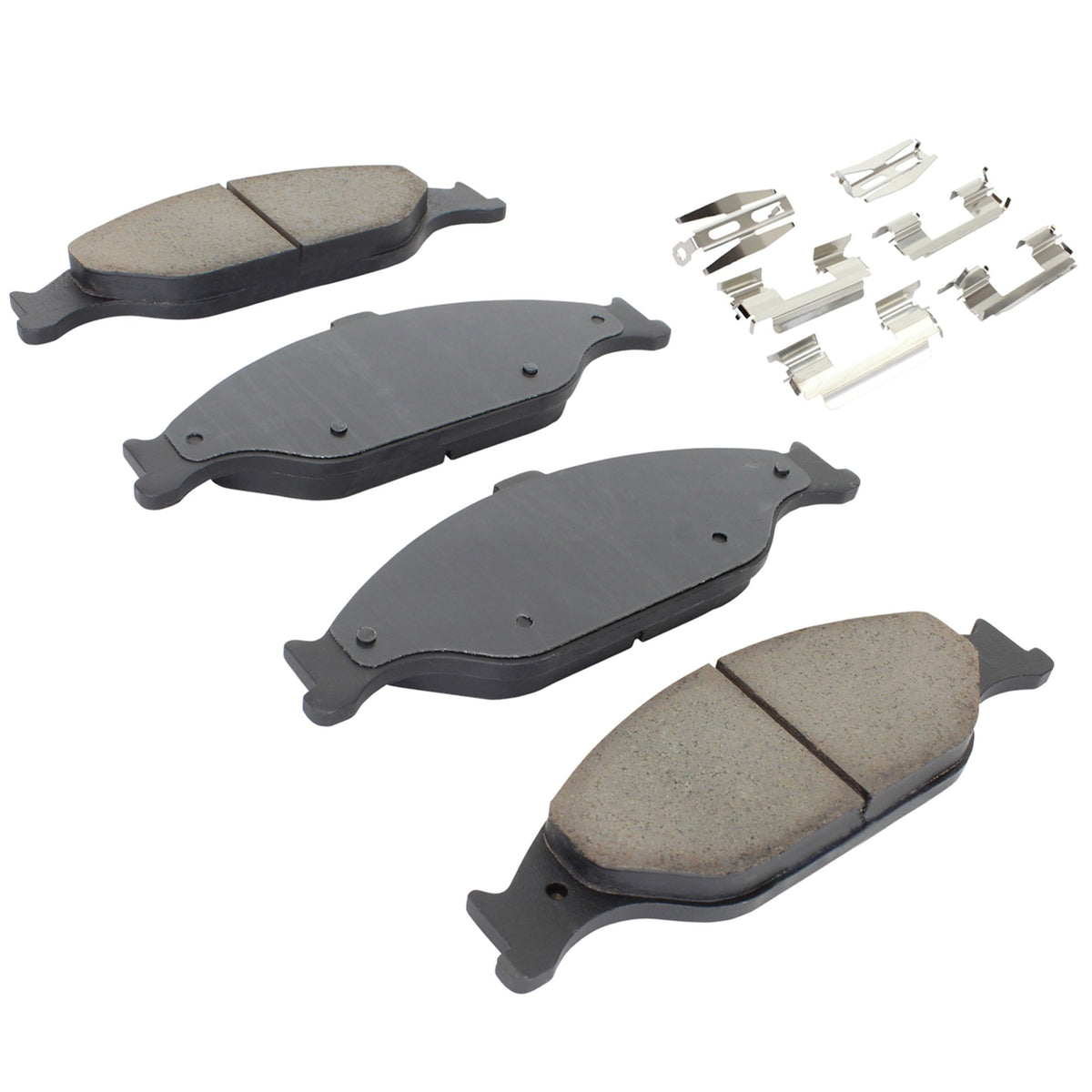 Quality-Built Black Series Ceramic Brake Pads 1003-0804C