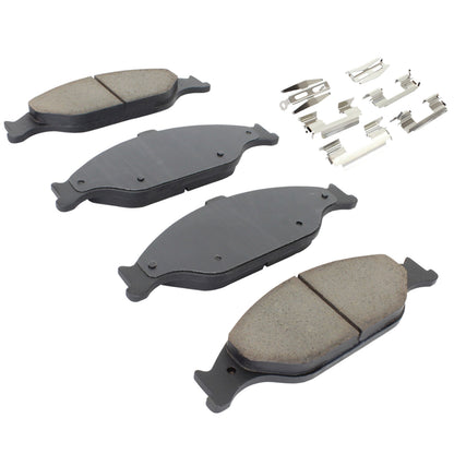 Quality-Built Black Series Ceramic Brake Pads 1003-0804C