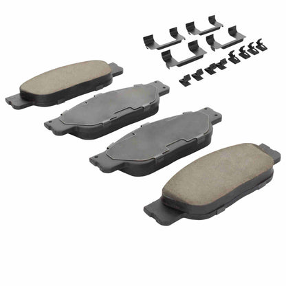 Quality-Built Black Series Ceramic Brake Pads 1003-0805C