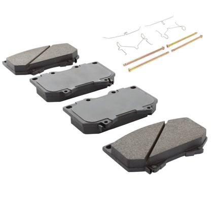 Quality-Built Black Series Ceramic Brake Pads 1003-0812C