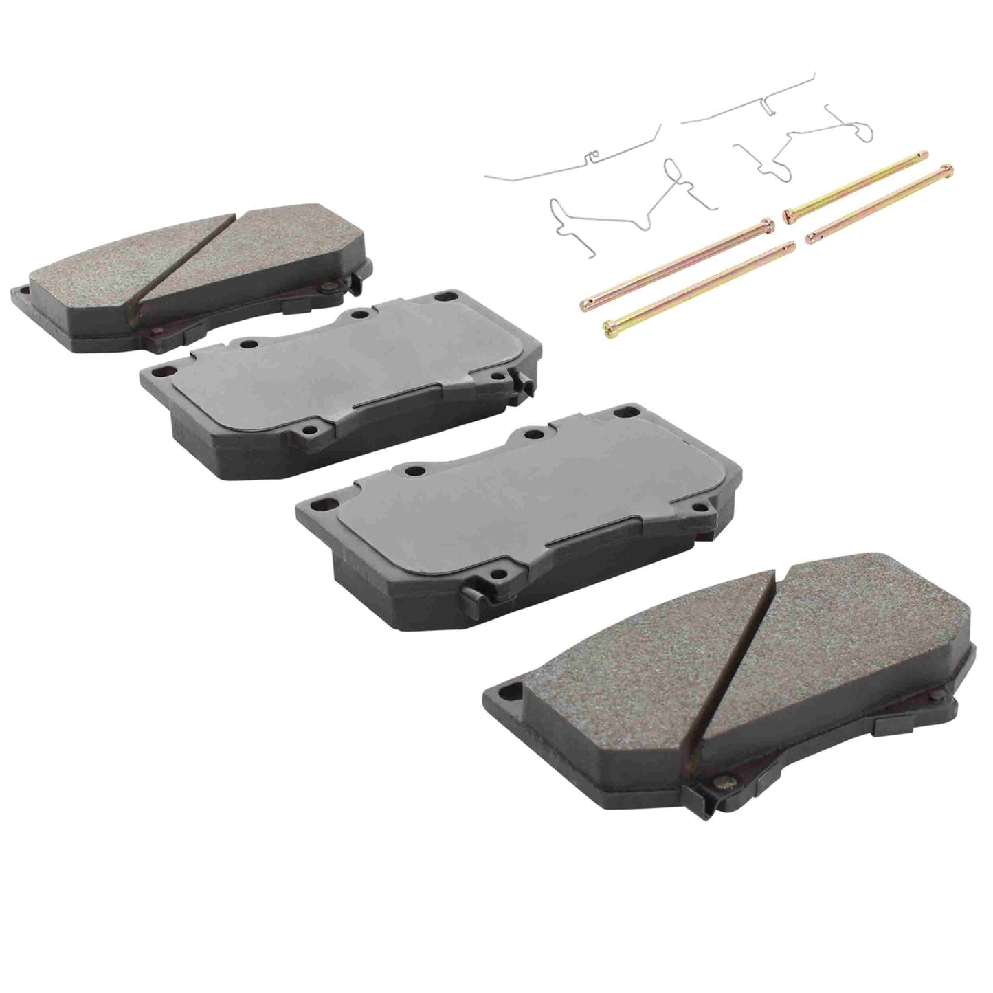 Quality-Built Black Series Semi-Metallic Brake Pads 1003-0812M