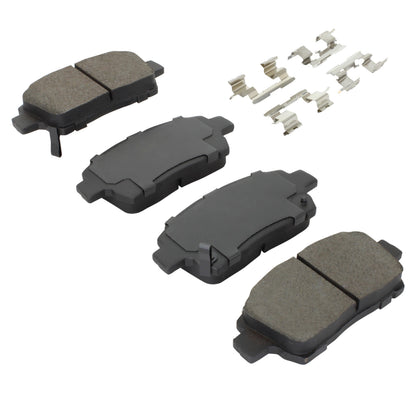 Quality-Built Black Series Ceramic Brake Pads 1003-0822C