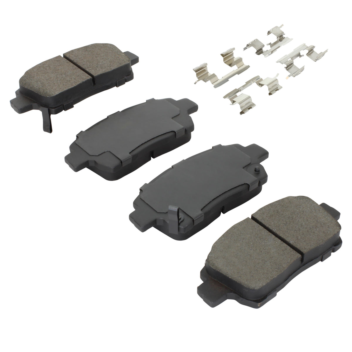 Quality-Built Black Series Semi-Metallic Brake Pads 1003-0822M