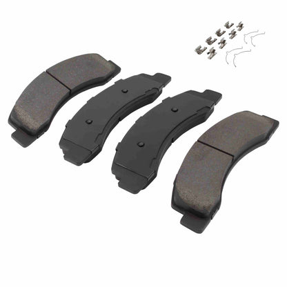 Quality-Built Black Series Semi-Metallic Brake Pads 1003-0824M