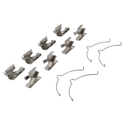 Quality-Built Black Series Semi-Metallic Brake Pads 1003-0824M