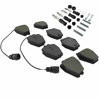 Quality-Built Black Series Semi-Metallic Brake Pads 1003-0839AM