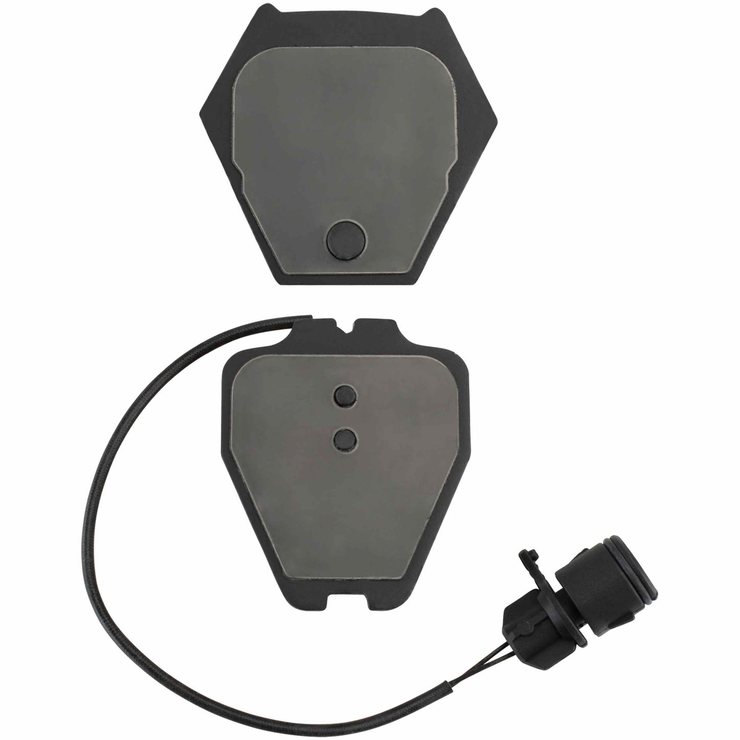 Quality-Built Black Series Semi-Metallic Brake Pads 1003-0839AM