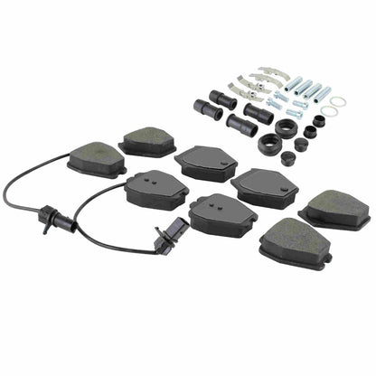 Quality-Built Black Series Semi-Metallic Brake Pads 1003-0839M