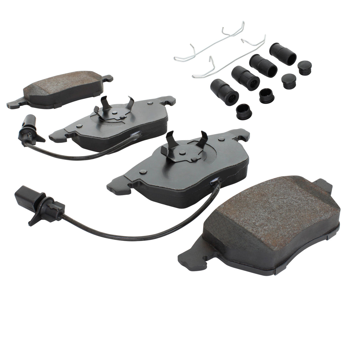 Quality-Built Black Series Semi-Metallic Brake Pads 1003-0840M