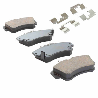 Quality-Built Black Series Semi-Metallic Brake Pads 1003-0841M