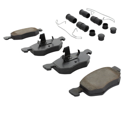 Quality-Built Black Series Ceramic Brake Pads 1003-0843C