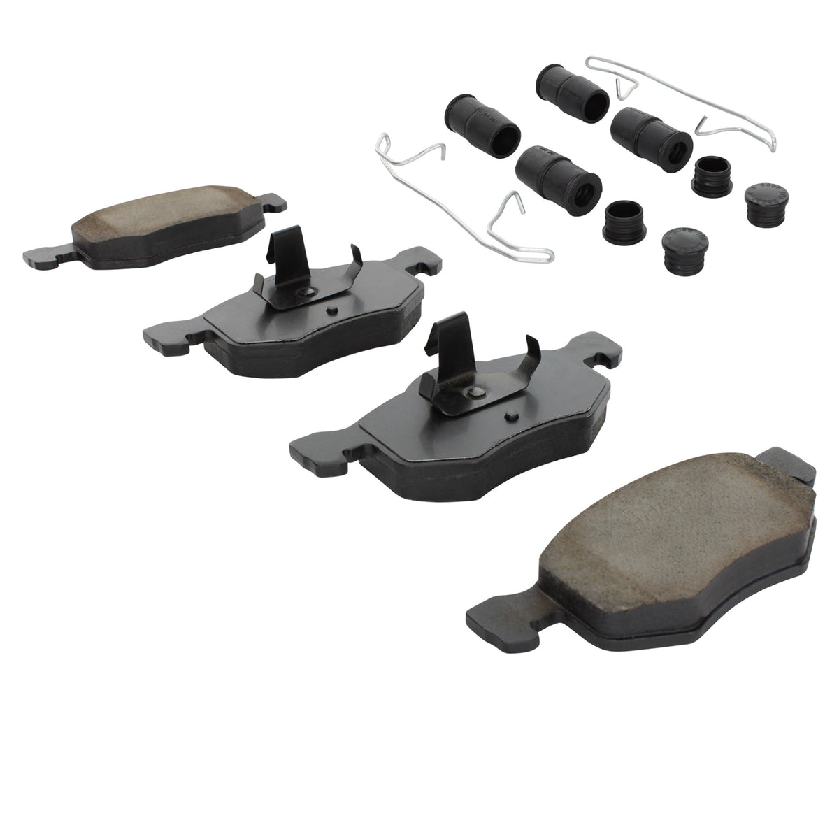 Quality-Built Black Series Semi-Metallic Brake Pads 1003-0843M