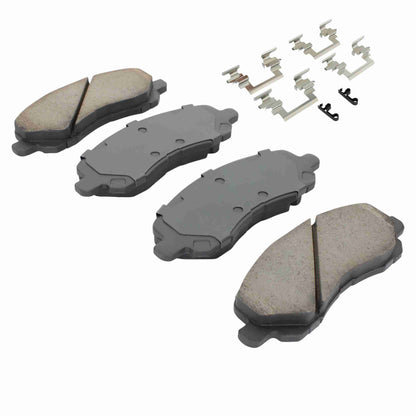 Quality-Built Black Series Ceramic Brake Pads 1003-0866C