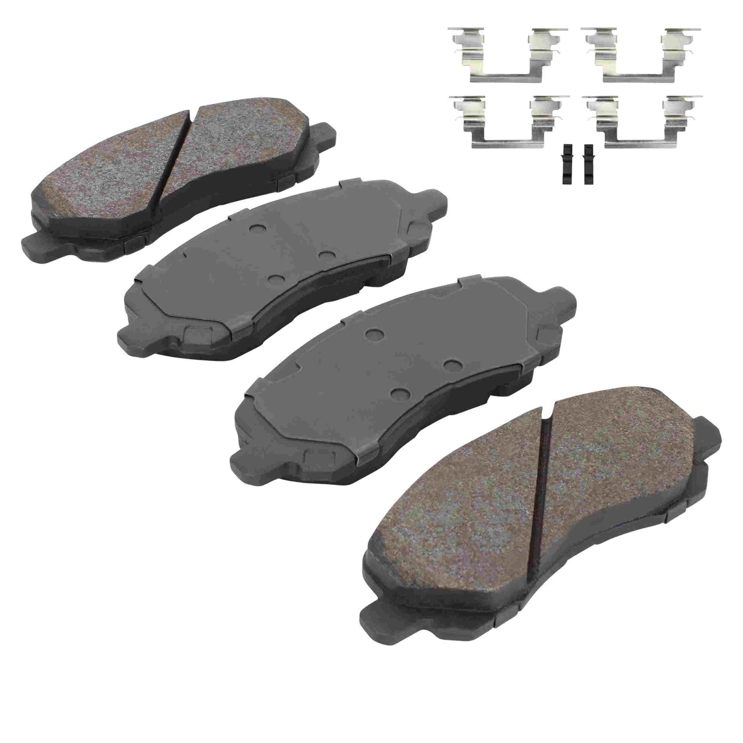 Quality-Built Black Series Semi-Metallic Brake Pads 1003-0866M