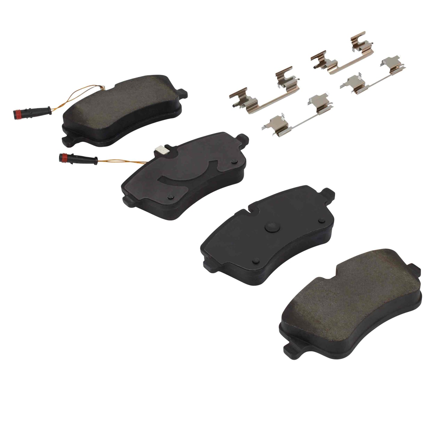 Quality-Built Black Series Semi-Metallic Brake Pads 1003-0872AM