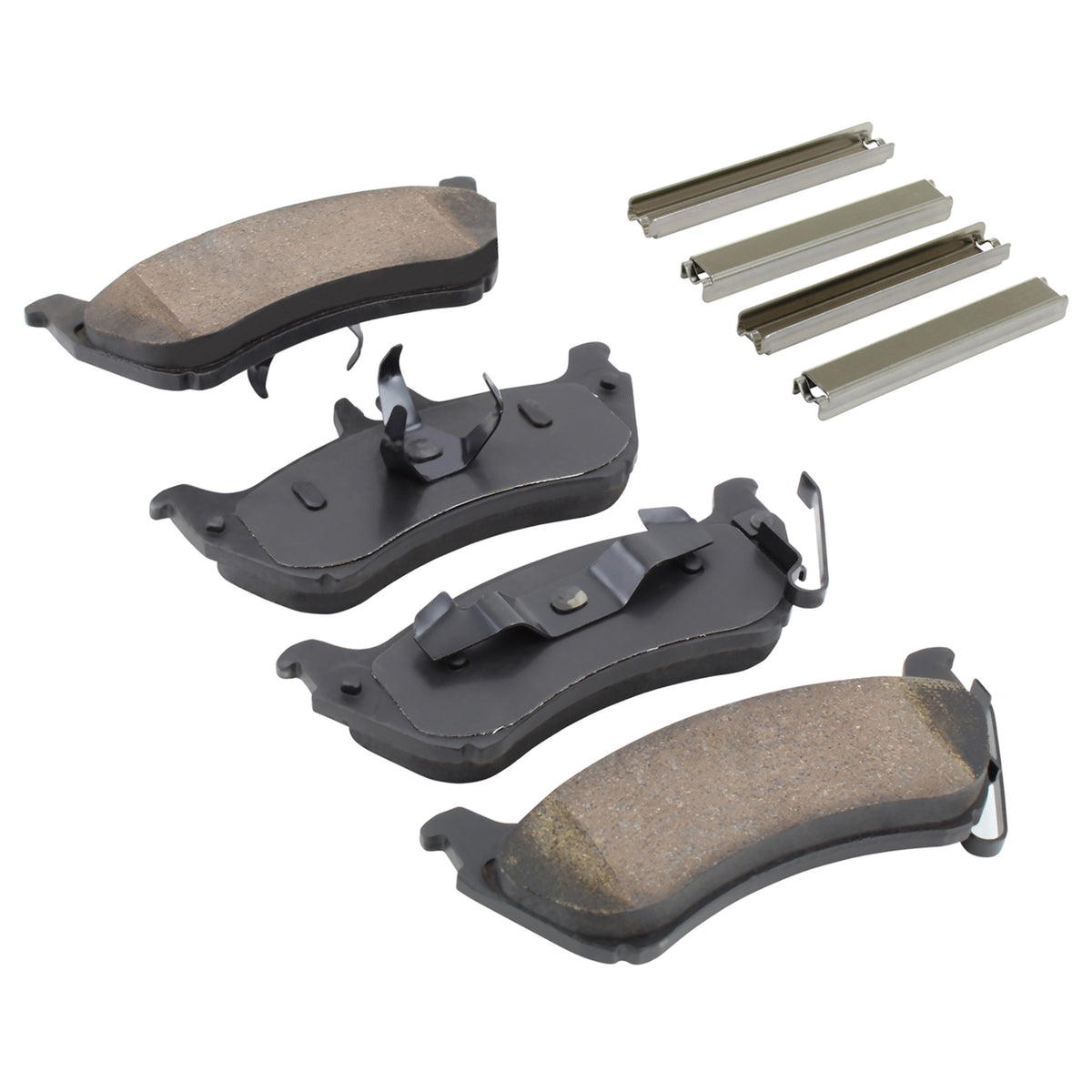 Quality-Built Black Series Ceramic Brake Pads 1003-0875C