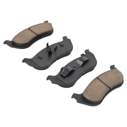 Quality-Built Black Series Semi-Metallic Brake Pads 1003-0881M