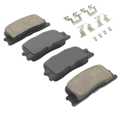 Quality-Built Black Series Ceramic Brake Pads 1003-0885C
