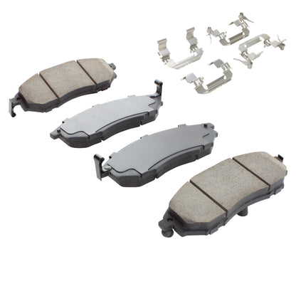 Quality-Built Black Series Ceramic Brake Pads 1003-0888AC