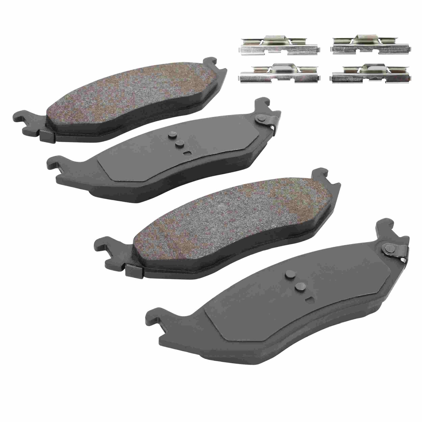 Quality-Built Black Series Semi-Metallic Brake Pads 1003-0898M