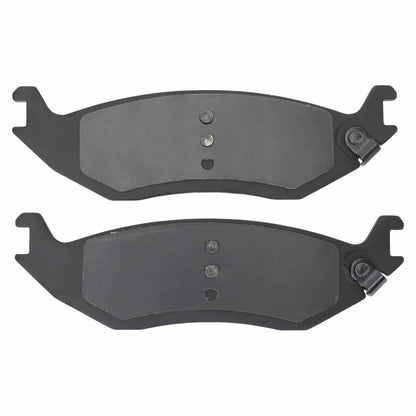 Quality-Built Black Series Semi-Metallic Brake Pads 1003-0898M