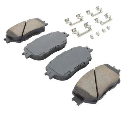 Quality-Built Black Series Ceramic Brake Pads 1003-0908AC