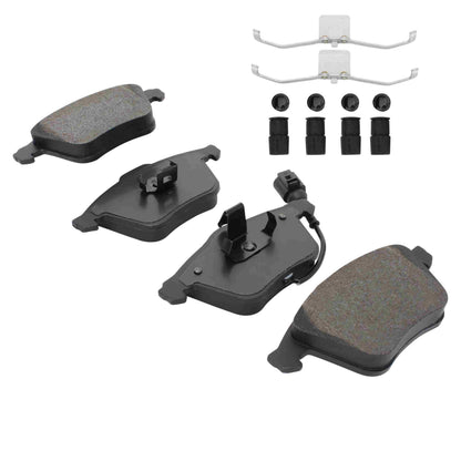 Quality-Built Black Series Semi-Metallic Brake Pads 1003-0915CM