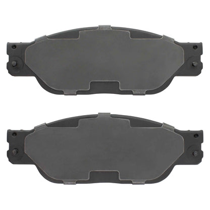 Quality-Built Black Series Semi-Metallic Brake Pads 1003-0933M