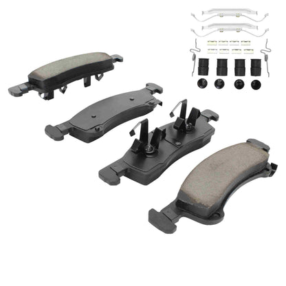 Quality-Built Black Series Semi-Metallic Brake Pads 1003-0934M