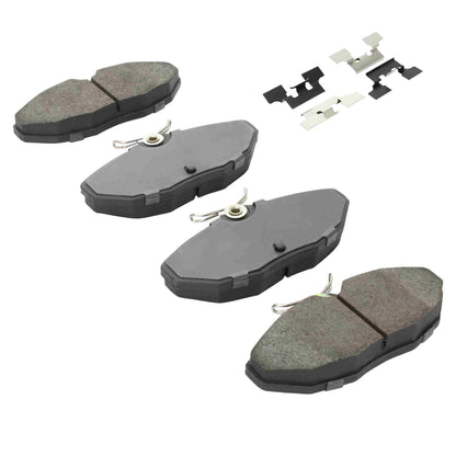 Quality-Built Black Series Semi-Metallic Brake Pads 1003-0944M