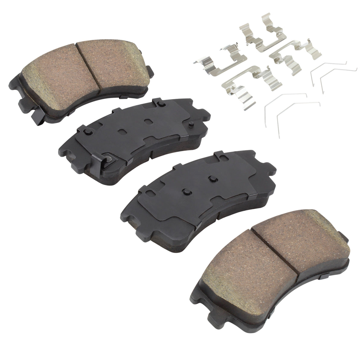 Quality-Built Black Series Ceramic Brake Pads 1003-0957C