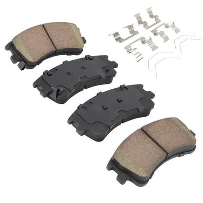 Quality-Built Black Series Ceramic Brake Pads 1003-0957C