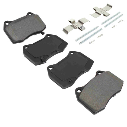 Quality-Built Black Series Ceramic Brake Pads 1003-0960C