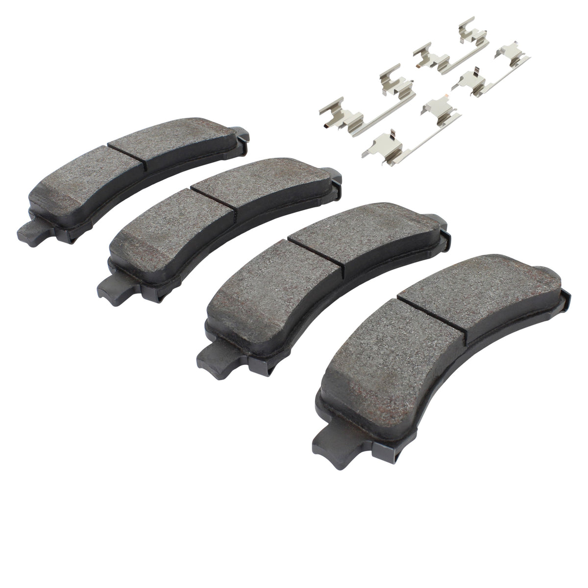 Quality-Built Black Series Semi-Metallic Brake Pads 1003-0974AM