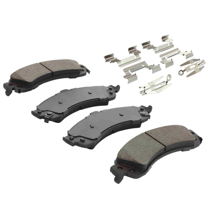 Quality-Built Black Series Ceramic Brake Pads 1003-0975C
