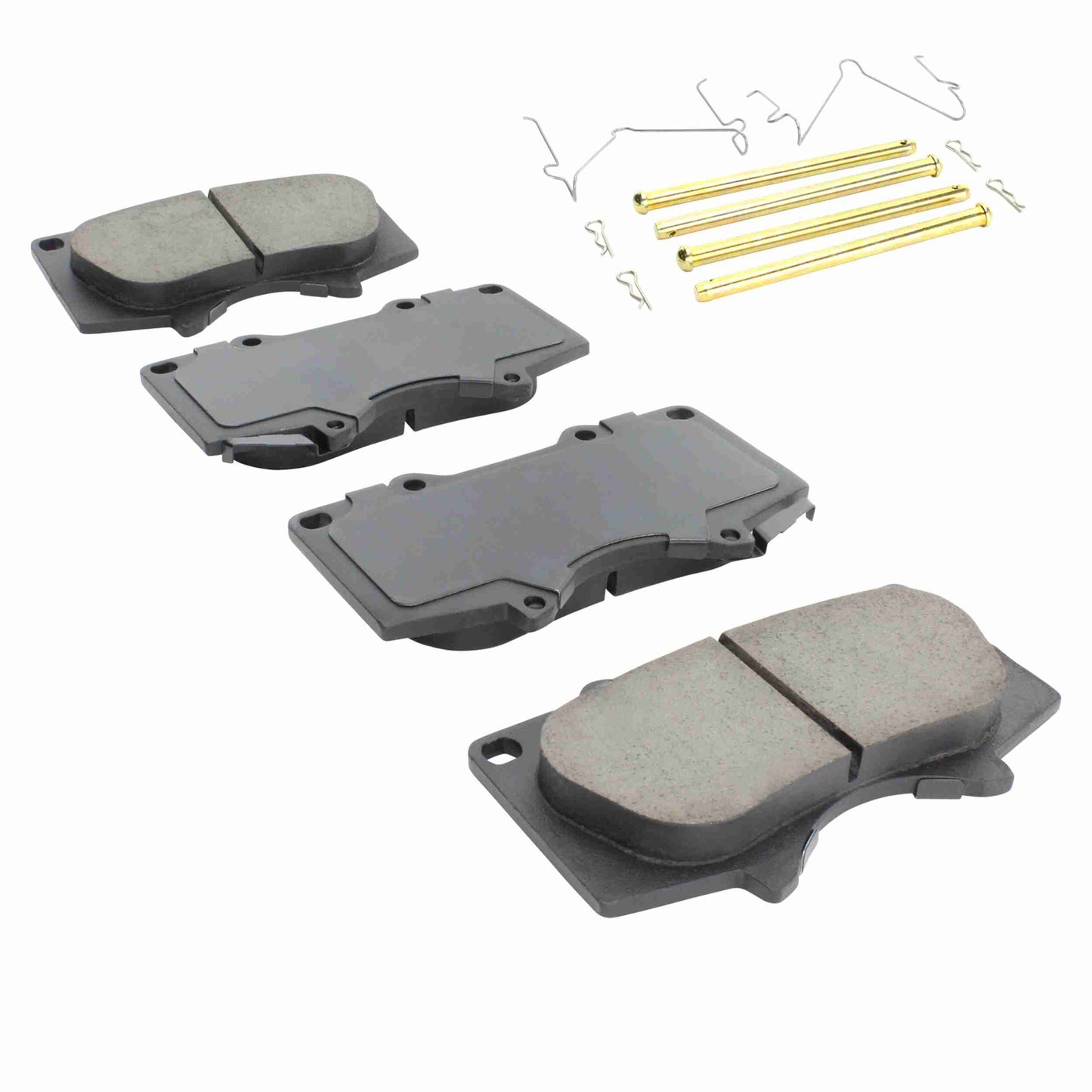 Quality-Built Black Series Ceramic Brake Pads 1003-0976C