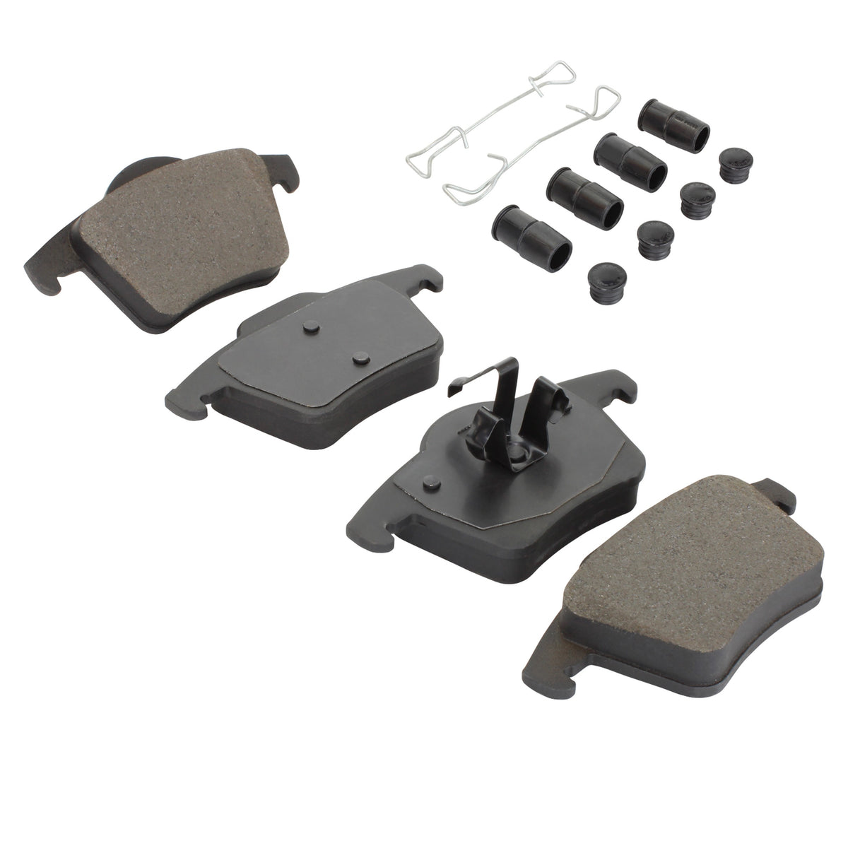Quality-Built Black Series Semi-Metallic Brake Pads 1003-0980M
