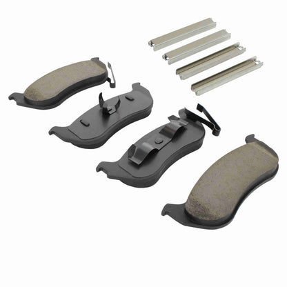 Quality-Built Black Series Ceramic Brake Pads 1003-0981AC