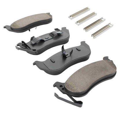 Quality-Built Black Series Ceramic Brake Pads 1003-0981C