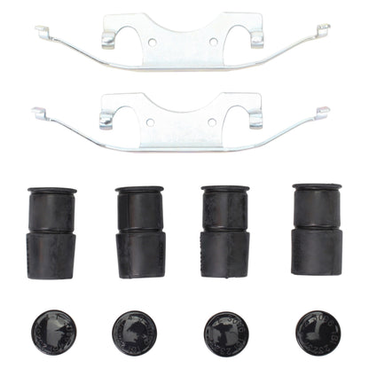 Quality-Built Black Series Semi-Metallic Brake Pads 1003-0986M