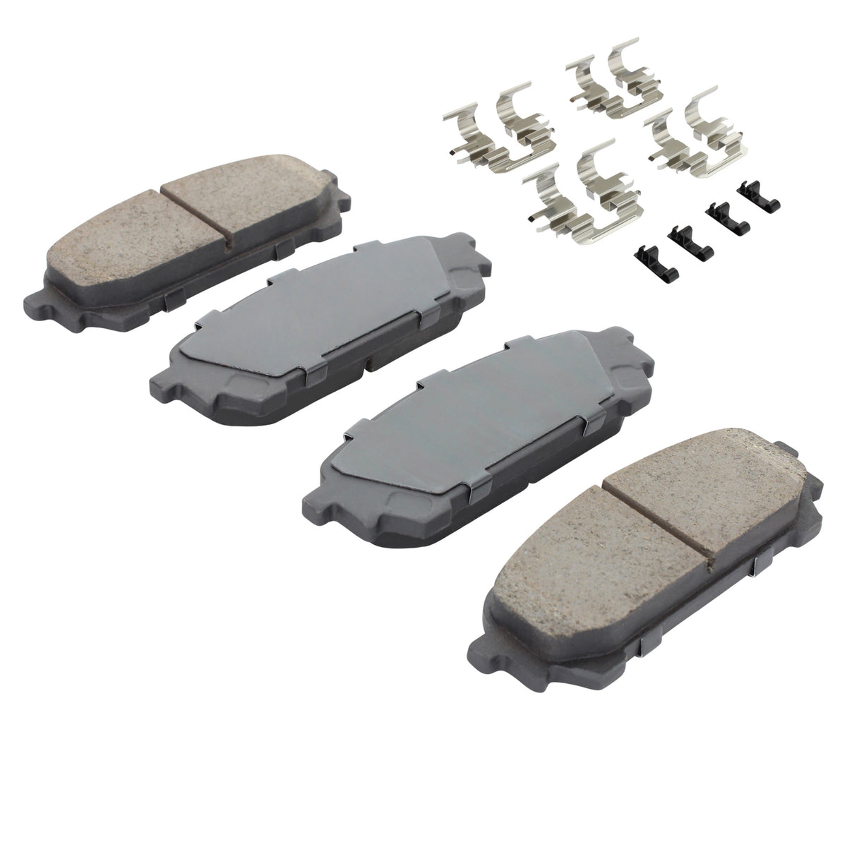 Quality-Built Black Series Ceramic Brake Pads 1003-1004C
