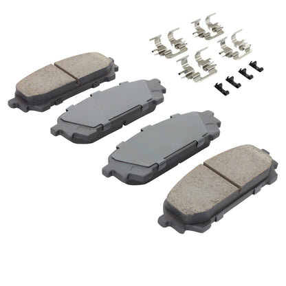 Quality-Built Black Series Ceramic Brake Pads 1003-1004C