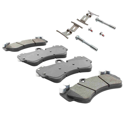 Quality-Built Black Series Semi-Metallic Brake Pads 1003-1007M